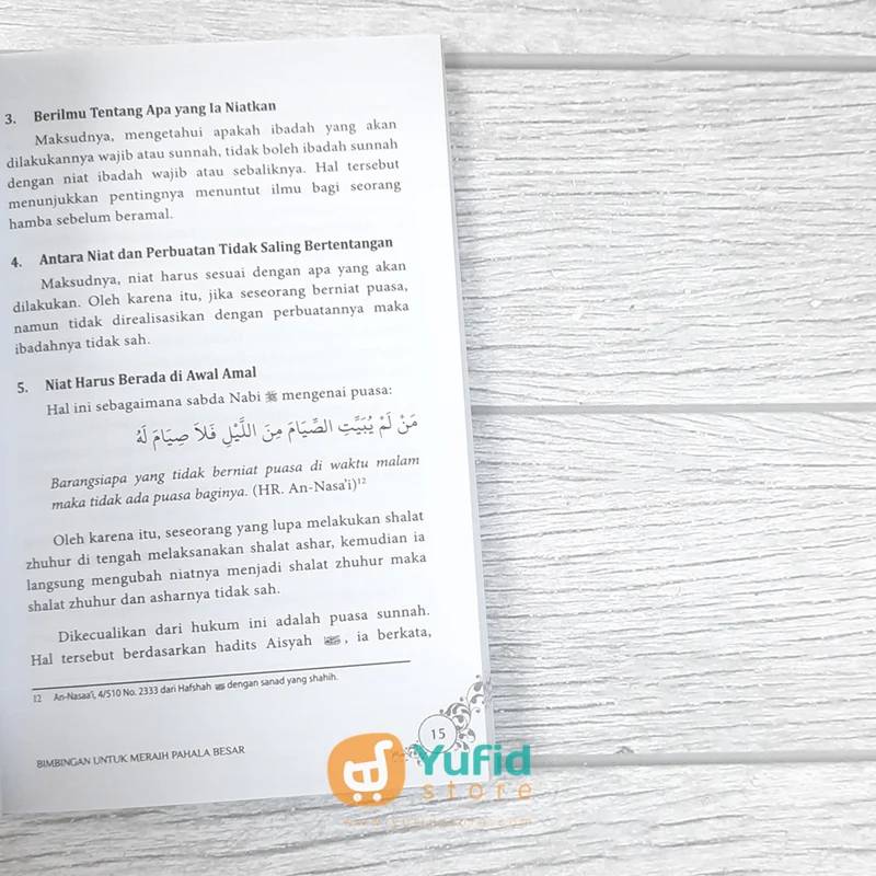 BUKU MERAIH PAHALA BESAR DENGAN SEDIKIT AMAL (NASHIRUSSUNNAH) - Image 7