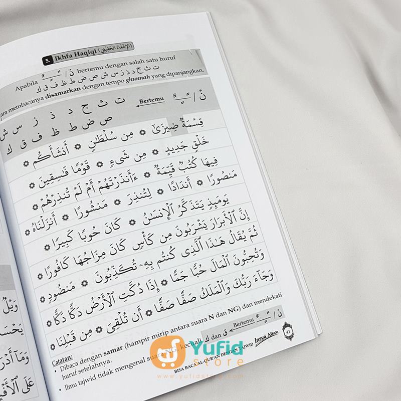 Buku Metode asy-Syafi’i Ilmu Tajwid Praktis (Pustaka Imam asy-Syafi’i) - Image 7