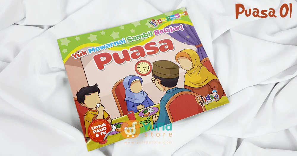 Buku Mewarnai Sambil Belajar (Perisai Quran Qids) - Image 16