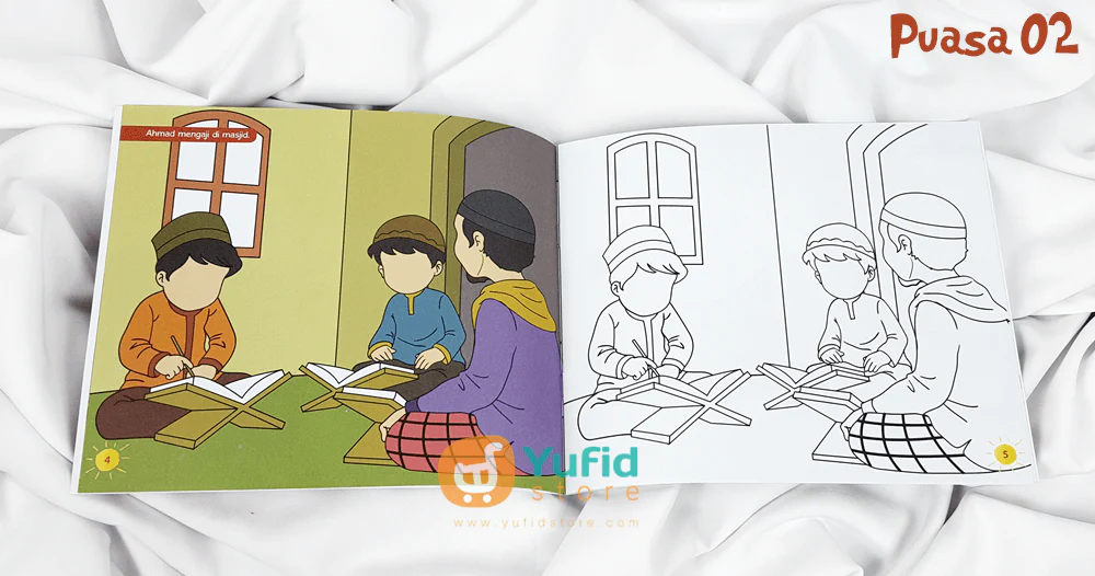 Buku Mewarnai Sambil Belajar (Perisai Quran Qids) - Image 17