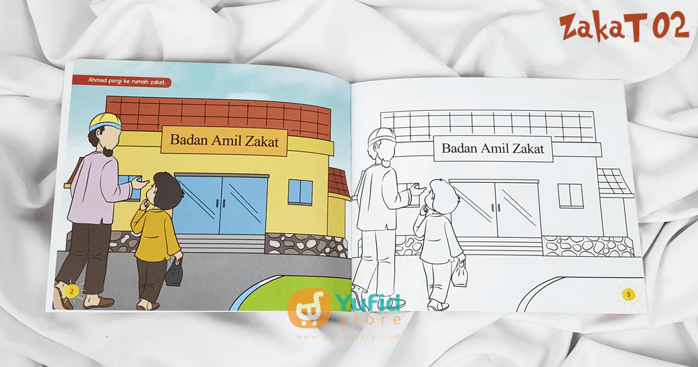 Buku Mewarnai Sambil Belajar (Perisai Quran Qids) - Image 23