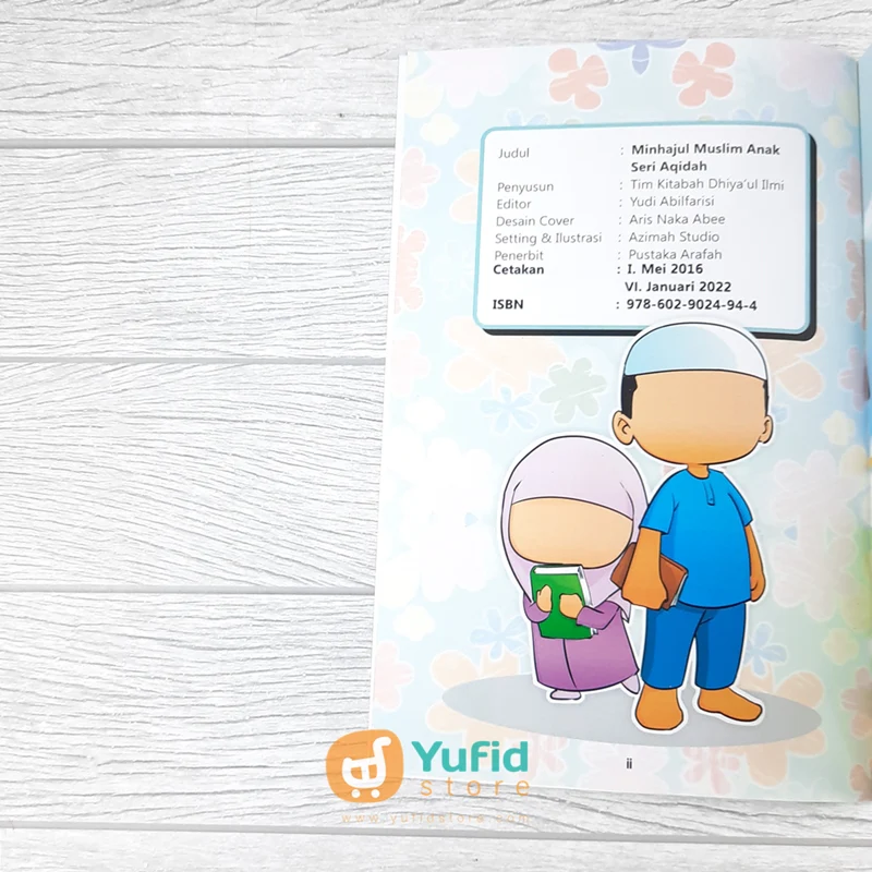 BUKU MINHAJUL MUSLIM ANAK - SET 4 BUKU (PUSTAKA ARAFAH) - Image 3
