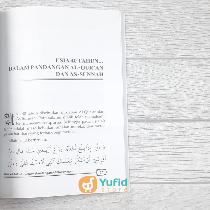 BUKU MISTERI UMUR 40 TAHUN (AT-TIBYAN) - Image 6