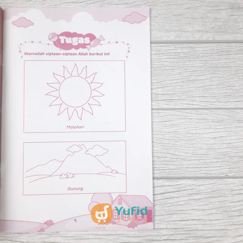 BUKU MODUL AKIDAH UNTUK ANAK SHALIH UNTUK TK/TA JILID 1 (ATTUQA) - Image 5