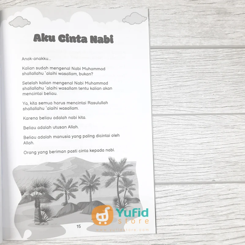BUKU MODUL AKIDAH UNTUK ANAK SHALIH UNTUK TK/TA JILID 2 (ATTUQA) - Image 6