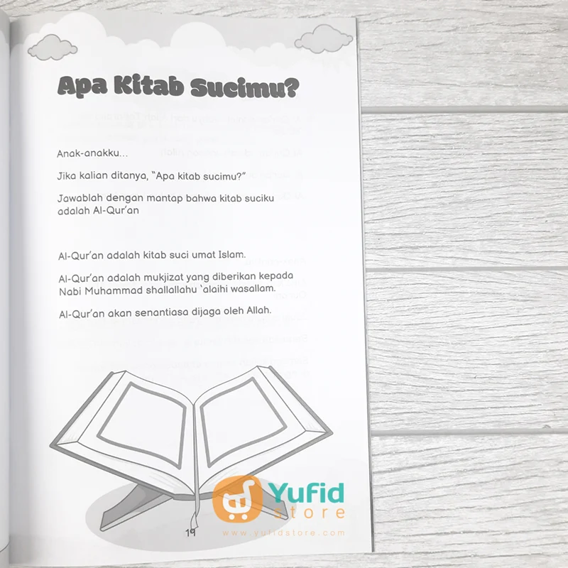 BUKU MODUL AKIDAH UNTUK ANAK SHALIH UNTUK TK/TA JILID 2 (ATTUQA) - Image 7