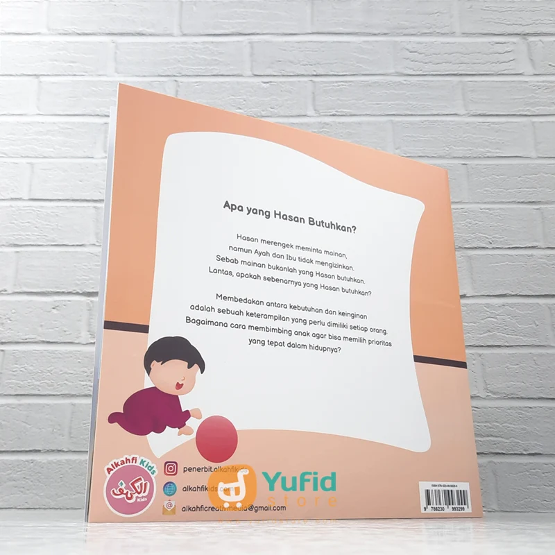 BUKU MUAMALAH SERIES FOR KIDS - APA YANG HASAN BUTUHKAN? (ALKAHFI KIDS) - Image 2