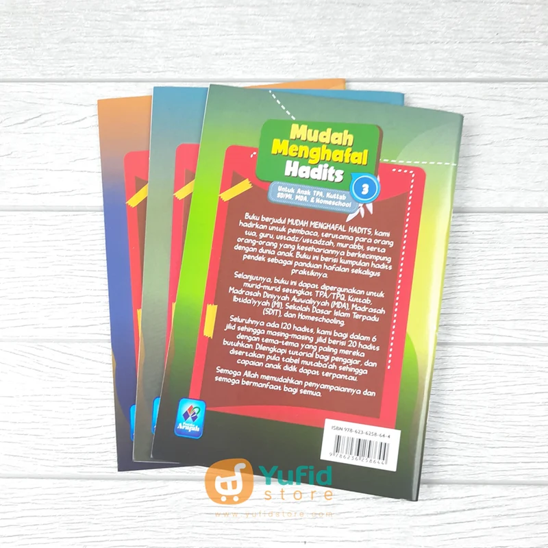 BUKU MUDAH MENGHAFAL HADITS - SET JILID 1-3 (PUSTAKA ARAFAH) - Image 2