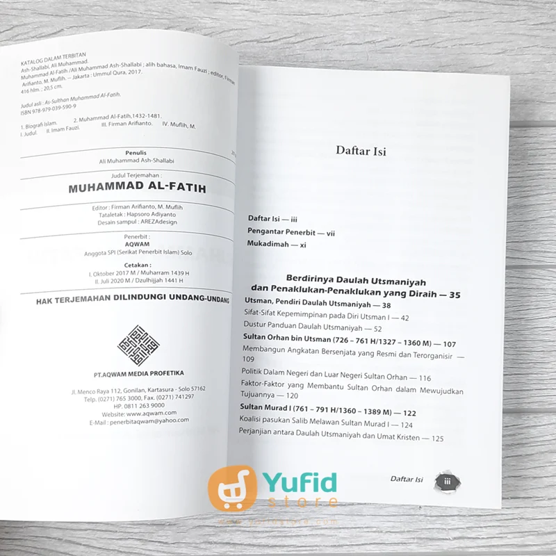 BUKU MUHAMMAD AL-FATIH SANG PENAKLUK YANG DIRAMALKAN (AQWAM) - Image 3