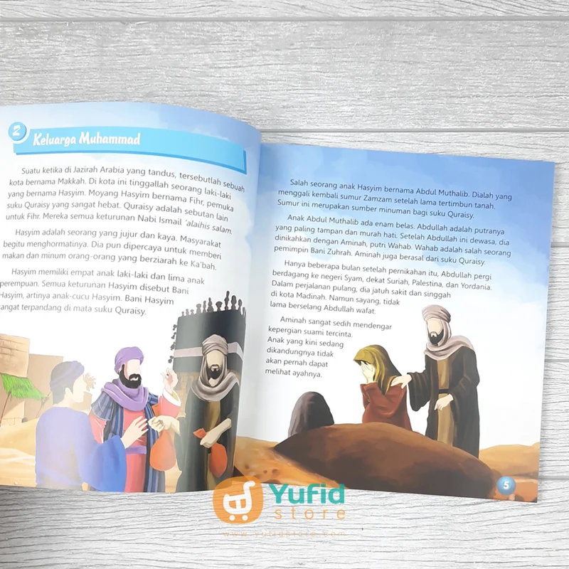 BUKU MUHAMMAD NABIKU EDISI ANAK - SC (PUSTAKA IMAM ASY SYAFII) - Image 8