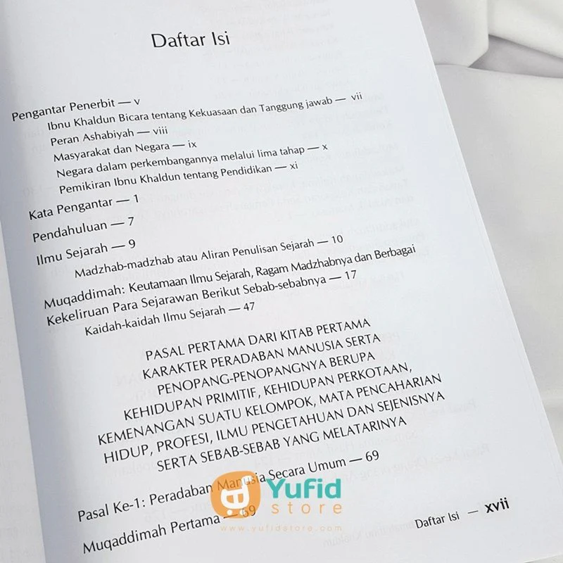 Buku Mukaddimah Ibnu Khaldun (Pustaka Al-Kautsar) - Image 3