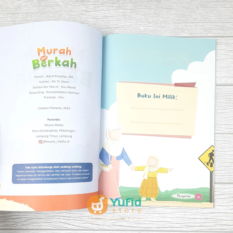 BUKU MURAH DAN BERKAH - KUMPULAN CERITA ANAK TEMA FINANSIAL (MUARA MEDIA) - Image 3