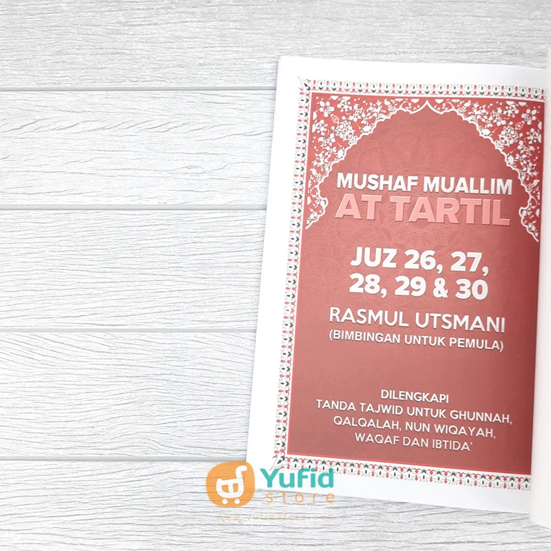 BUKU MUSHAF MUALLIM AT TARTIL JUZ 26 27 28 29 &amp; 30 (At-Tartil) - Image 3