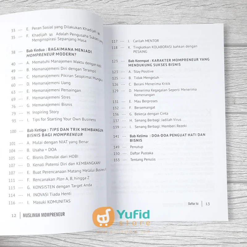 BUKU MUSLIMAH MOMPRENEUR (PUSTAKA ARAFAH) - Image 5