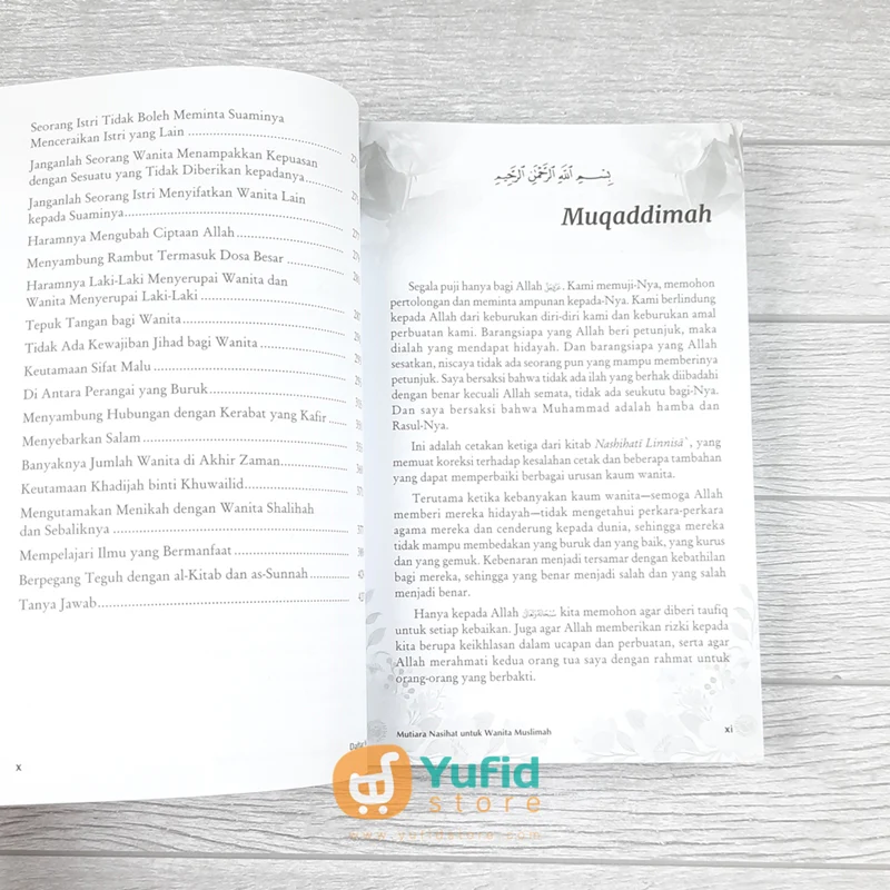 BUKU MUTIARA NASIHAT UNTUK WANITA MUSLIMAH (MANARUL ILMI) - Image 5