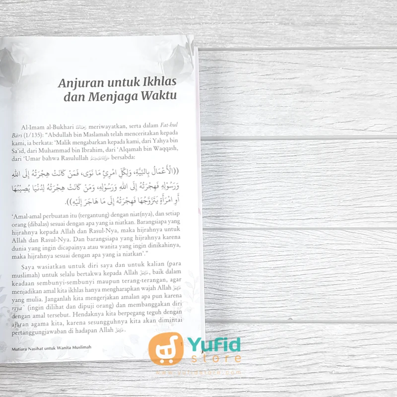 BUKU MUTIARA NASIHAT UNTUK WANITA MUSLIMAH (MANARUL ILMI) - Image 6