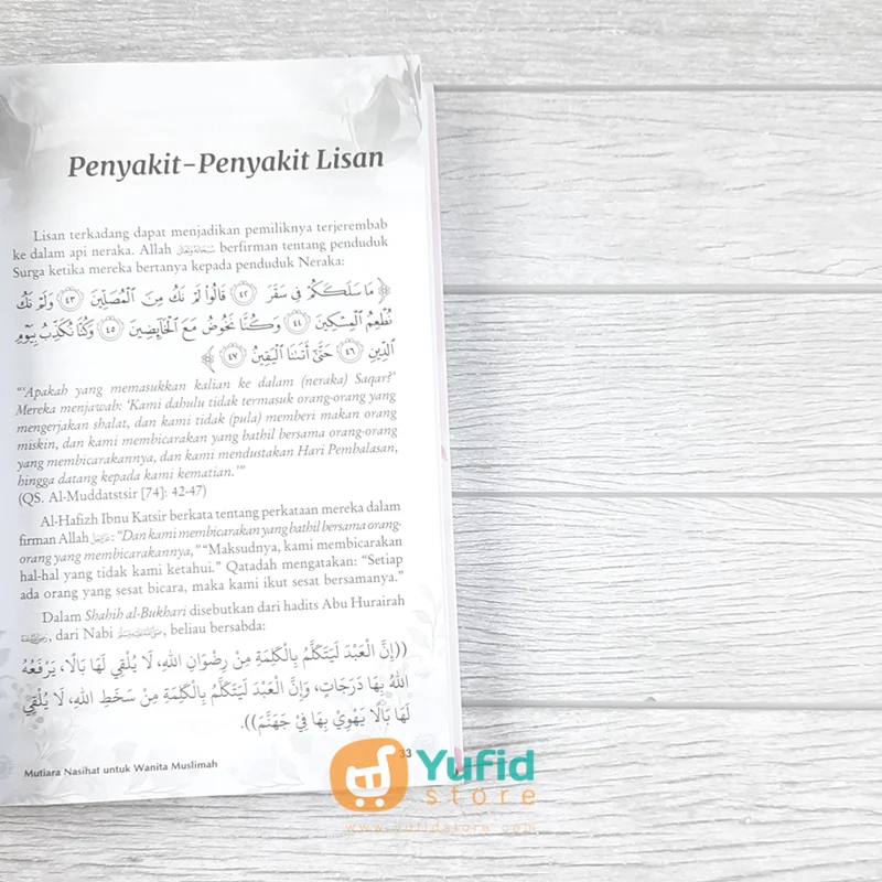 BUKU MUTIARA NASIHAT UNTUK WANITA MUSLIMAH (MANARUL ILMI) - Image 8