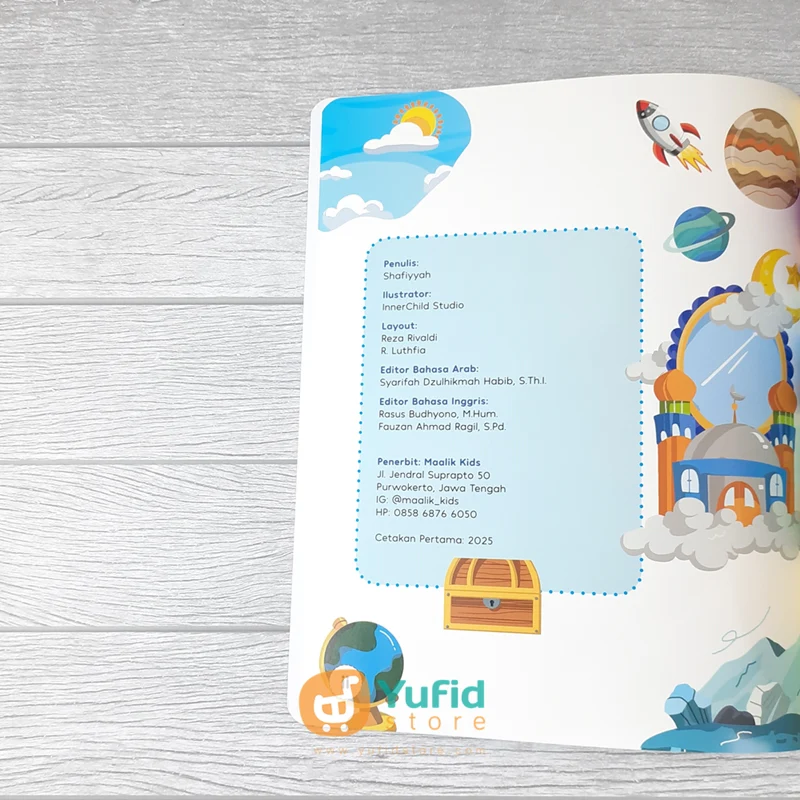 BUKU MY FIRST 500 ENGLISH AND ARABIC WORDS 3 BAHASA (MAALIK KIDS) - Image 4