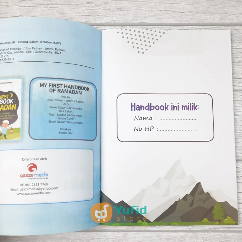 BUKU MY FIRST HANDBOOK OF RAMADHAN (GAZZA MEDIA) - Image 3