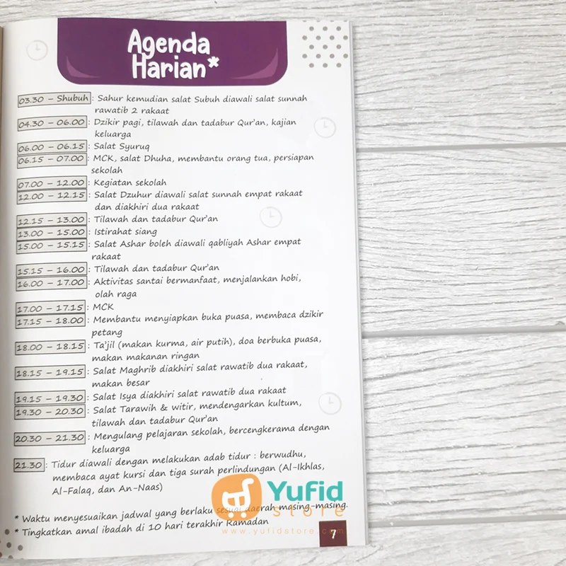 BUKU MY FIRST HANDBOOK OF RAMADHAN (GAZZA MEDIA) - Image 8