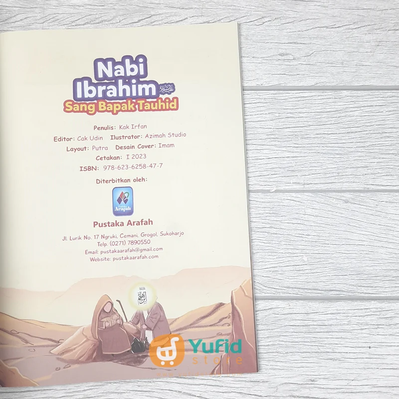 BUKU NABI IBRAHIM SANG BAPAK TAUHID (PUSTAKA ARAFAH) - Image 3