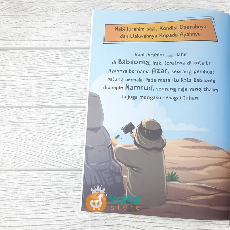 BUKU NABI IBRAHIM SANG BAPAK TAUHID (PUSTAKA ARAFAH) - Image 4