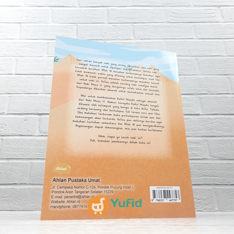 BUKU NABI YUSYA BIN NUN ‘ALAIHISSALAM (AHLAN) - Image 2