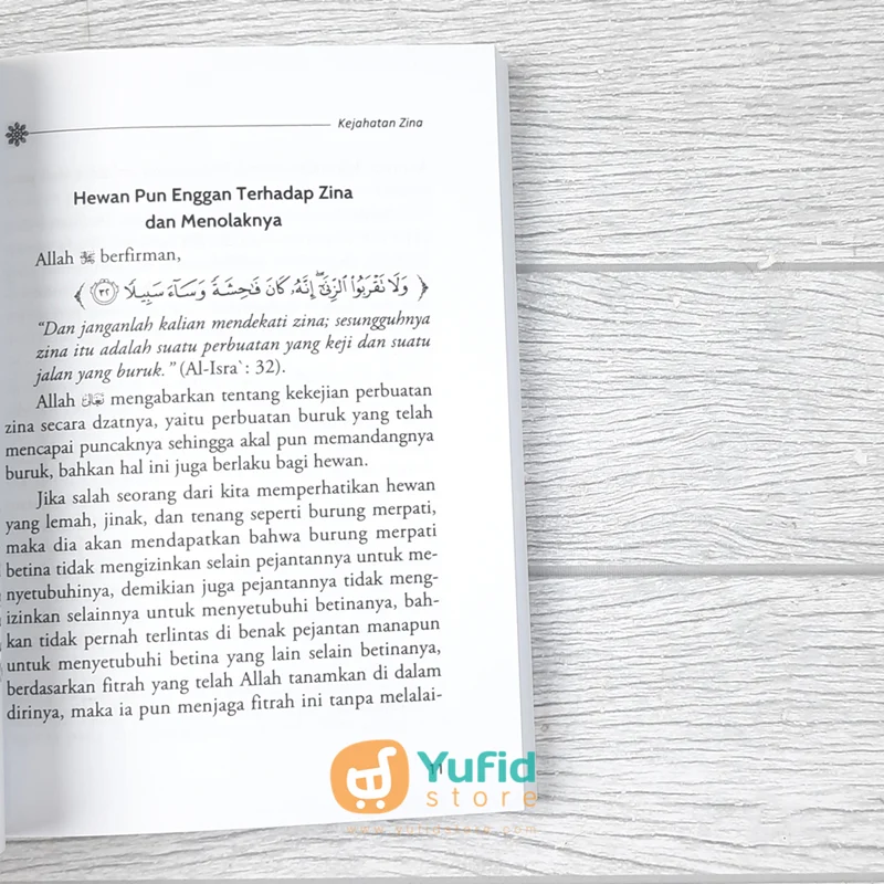 BUKU NASEHAT INDAH AGAR TIDAK TEPERDAYA KEINDAHAN ZINA (PUSTAKA IMAM BONJOL) - Image 7