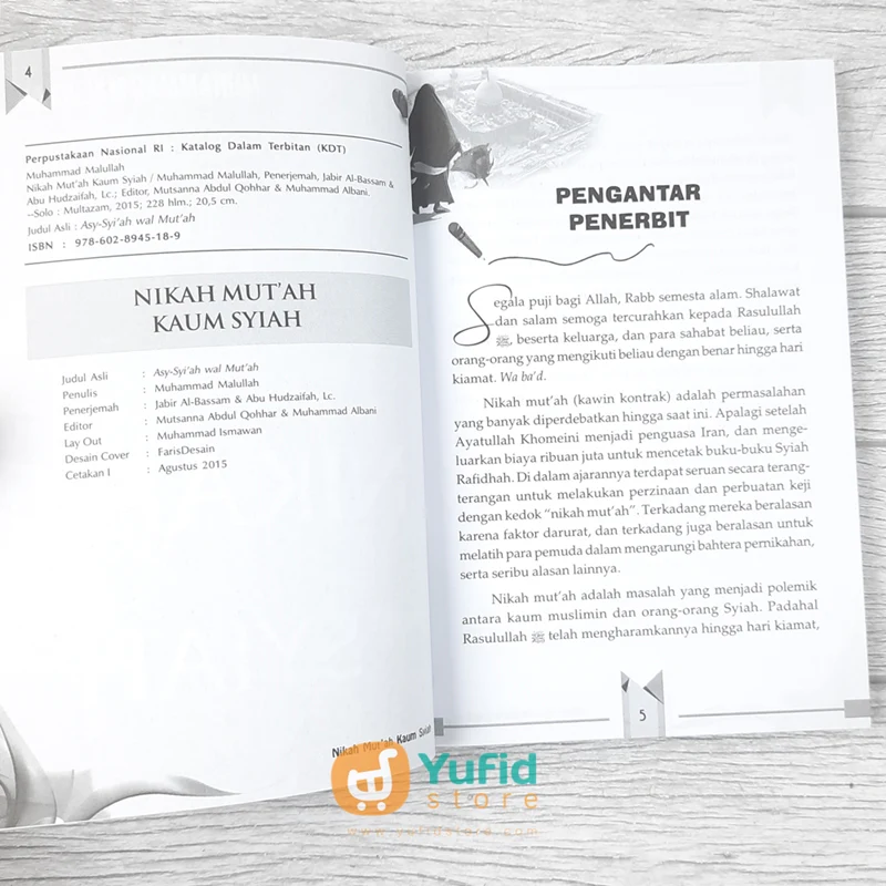 BUKU NIKAH MUTAH KAUM SYIAH (MULTAZAM) - Image 3