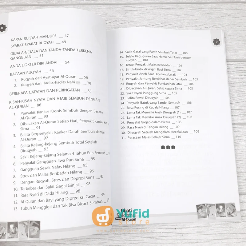 BUKU OBATI SAKITMU DENGAN AL-QURAN (ZAMZAM) - Image 5