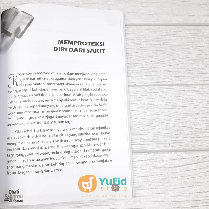 BUKU OBATI SAKITMU DENGAN AL-QURAN (ZAMZAM) - Image 7
