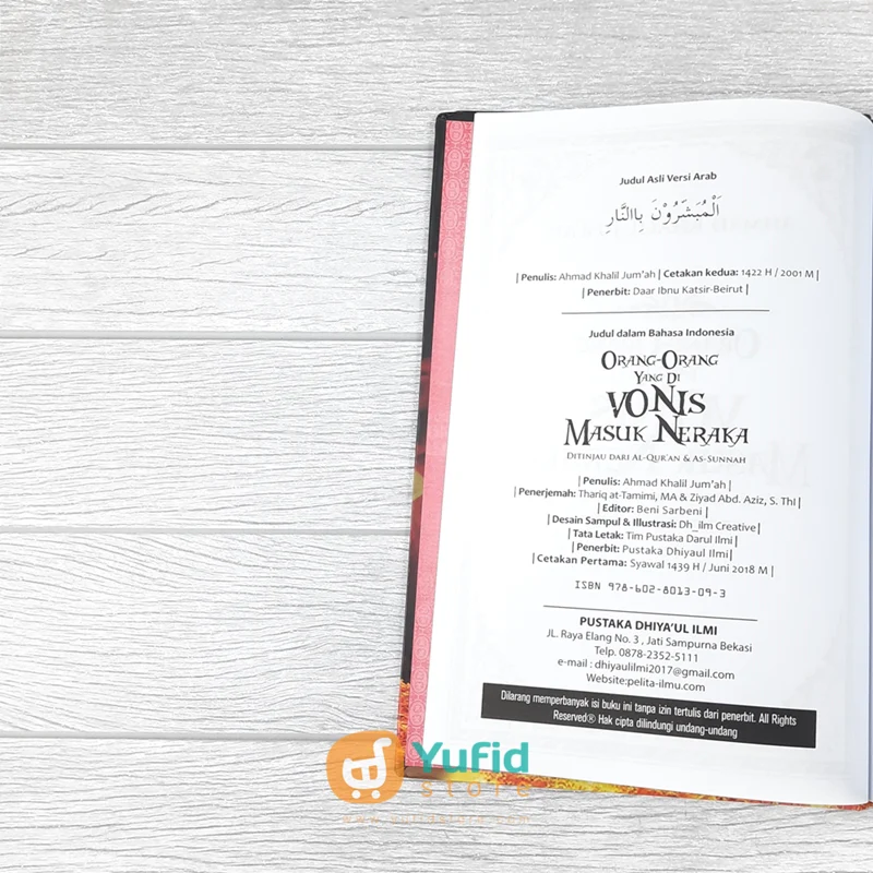 BUKU ORANG-ORANG YANG DIVONIS MASUK NERAKA (PUSTAKA DHIYAUL ILMI) - Image 3