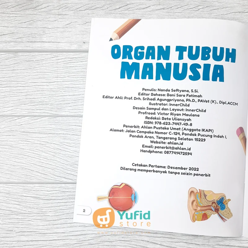 BUKU ORGAN TUBUH MANUSIA (AHLAN) - Image 4