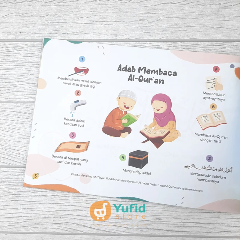 BUKU PAKET PINTAR MEMBACA AL-QURAN DAN ILMU TAJWID JUNIOR (PQS) - Image 4
