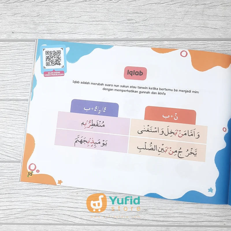 BUKU PAKET PINTAR MEMBACA AL-QURAN DAN ILMU TAJWID JUNIOR (PQS) - Image 7