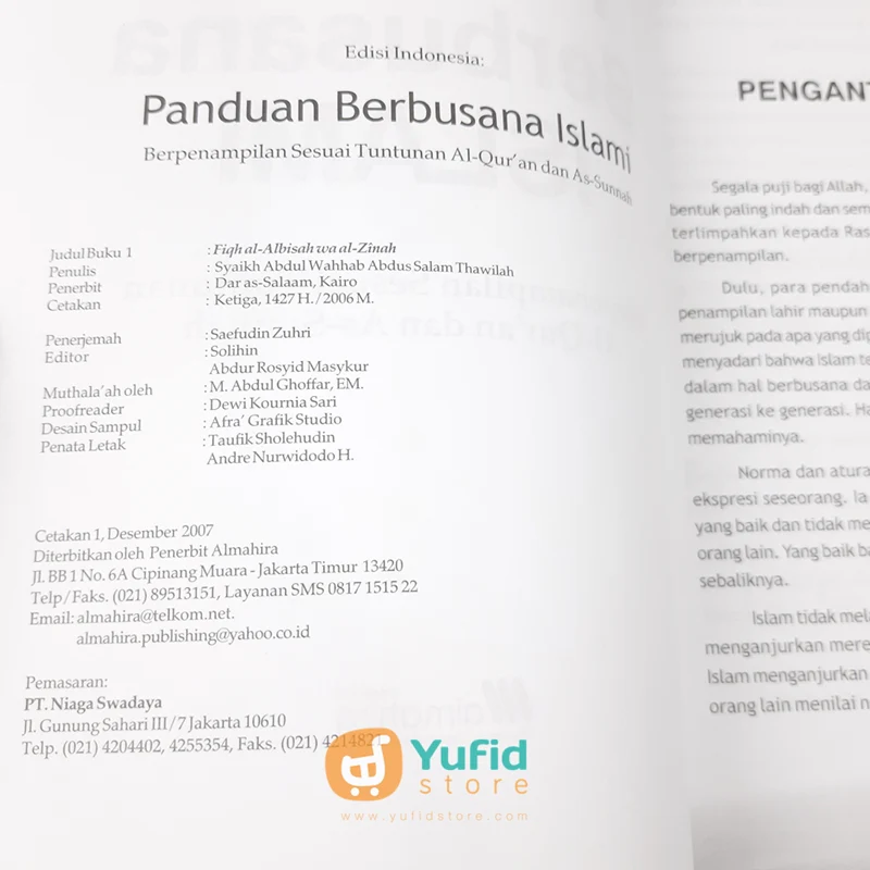 Buku Panduan Berbusana Islami (Al-Mahira) - Image 3