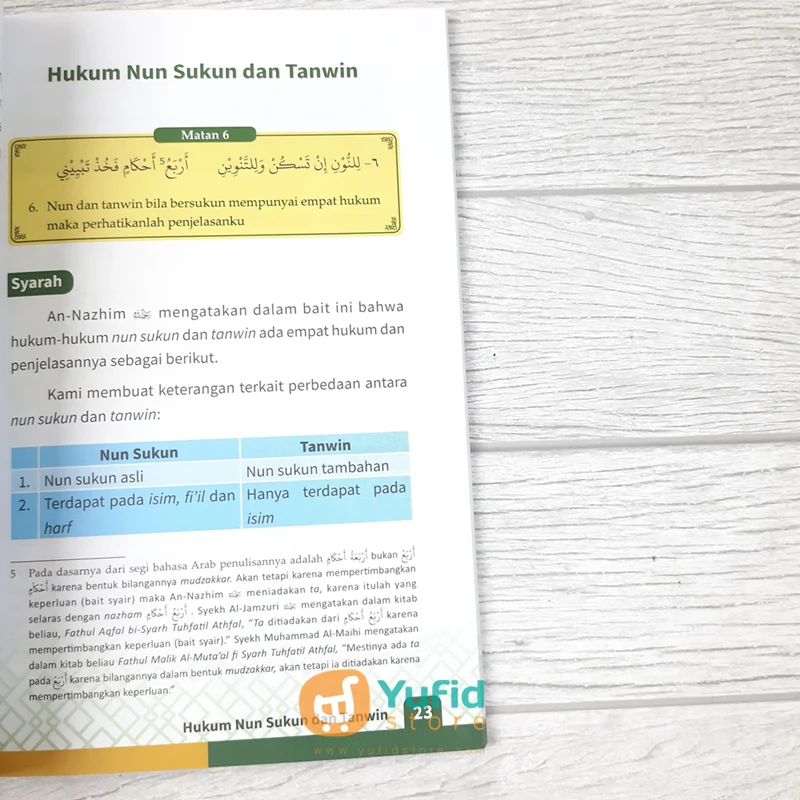 BUKU PANDUAN ILMU TAJWID BERWARNA - SYARAH TUHFATUL ATHFAL (PQS) - Image 5