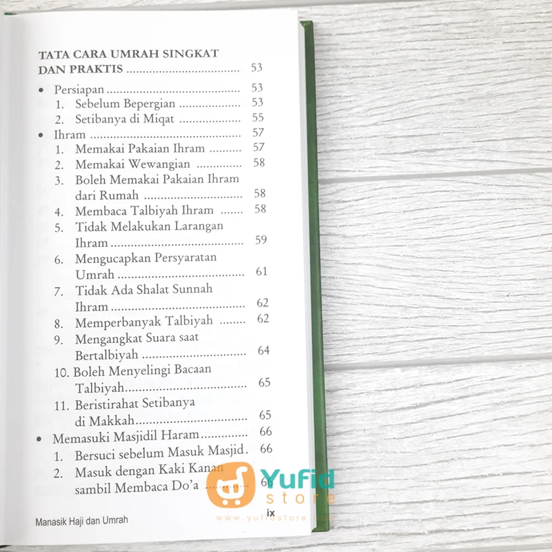 BUKU PANDUAN MANASIK HAJI DAN UMRAH (PUSTAKA IMAM ASY-SYAFII) - Image 5