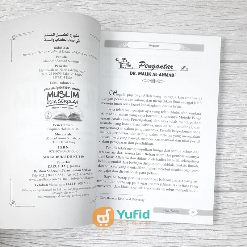 BUKU PANDUAN MENDIDIK ANAK MUSLIM 2 - USIA SEKOLAH (DARUL HAQ) - Image 3