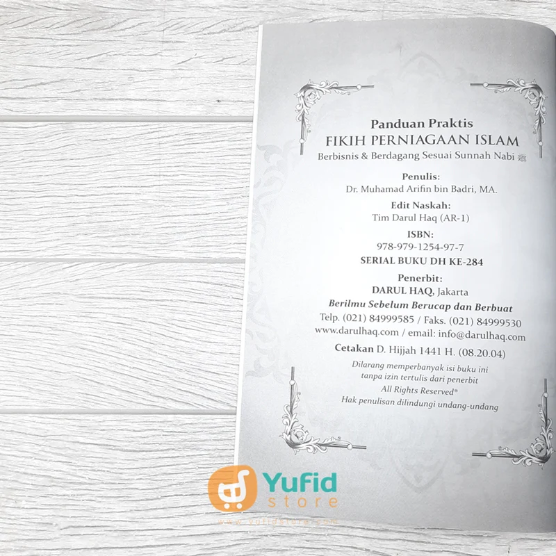 Buku Panduan Praktis Fikih Perniagaan Islam (Darul Haq) - Image 3