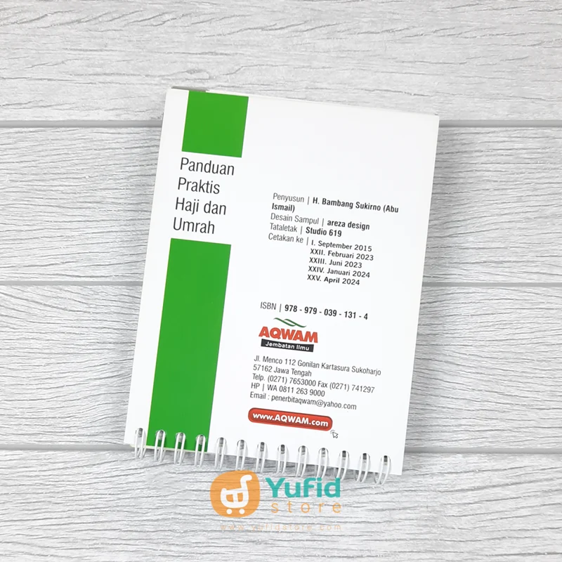 BUKU PANDUAN PRAKTIS HAJI DAN UMRAH BONUS LEMBAR SAKU DOA PILIHAN (AQWAM) - Image 3