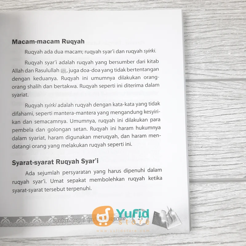 BUKU PANDUAN RUQYAH SYAR'IYAH BERGAMBAR (KISWAH MEDIA) - Image 6