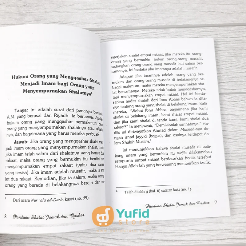 Buku Panduan Shalat Jamak dan Qashar (Pustaka Attazkia) - Image 8