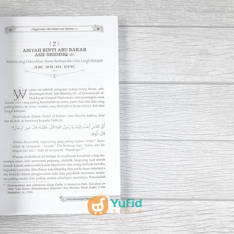 BUKU PARA SHAHABIYAT NABI - KISAH PERJUANGAN, PENGORBANAN, DAN KETELADANAN (DARUL HAQ) - Image 8