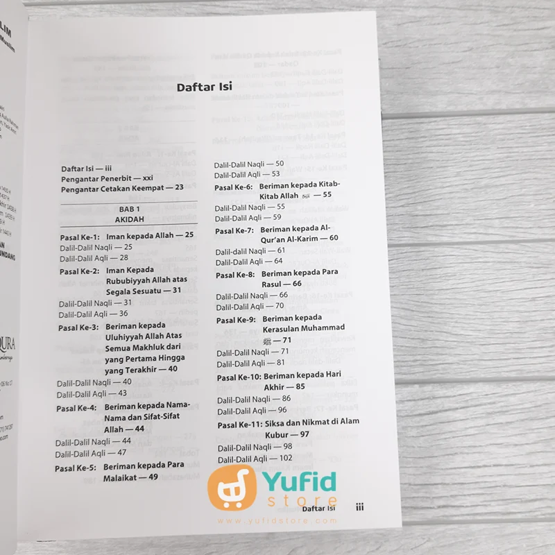 Buku Pedoman Hidup Harian Seorang Muslim Minhajul Muslim Cetakan Kempat (Ummul Qura) - Image 3