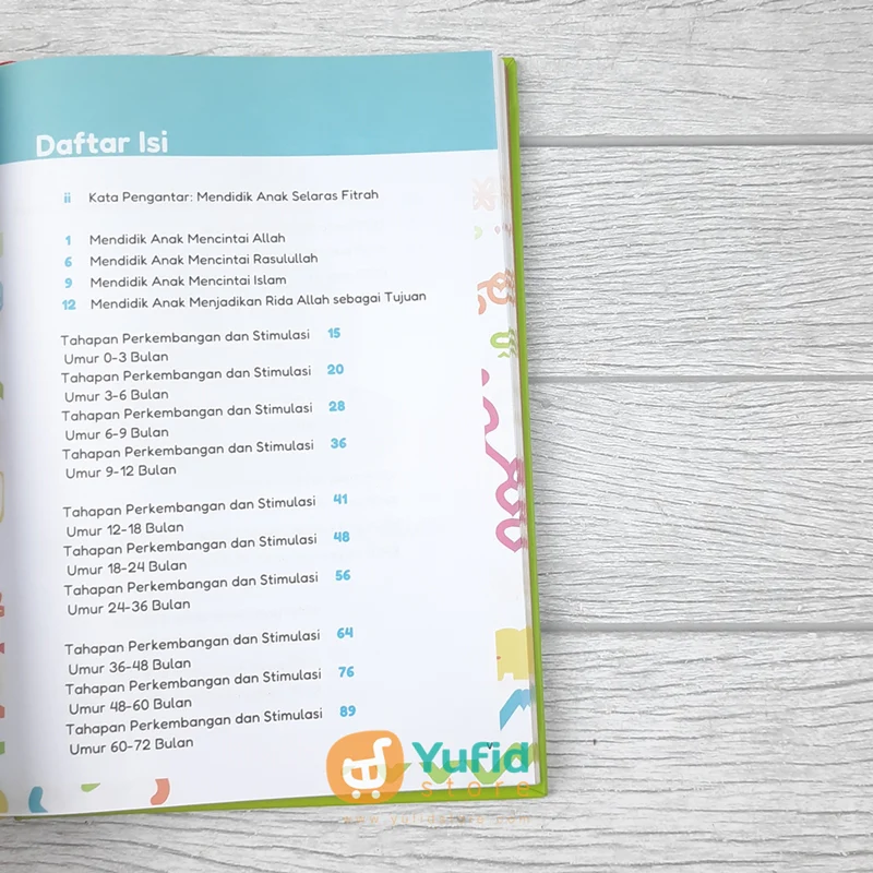 BUKU PEDOMAN TUMBUH KEMBANG ANAK 0-72 BULAN (AL-KINDIKIDS) - Image 3