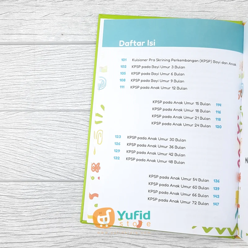 BUKU PEDOMAN TUMBUH KEMBANG ANAK 0-72 BULAN (AL-KINDIKIDS) - Image 4