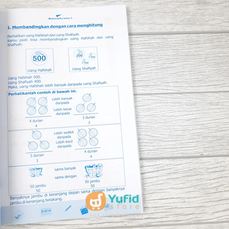 BUKU PELAJARAN 2 MATEMATIKA UNTUK TINGKAT DASAR (ATTUQA) - Image 6