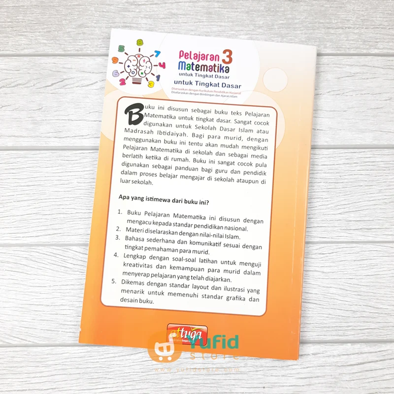 BUKU PELAJARAN 3 MATEMATIKA UNTUK TINGKAT DASAR (ATTUQA) - Image 2