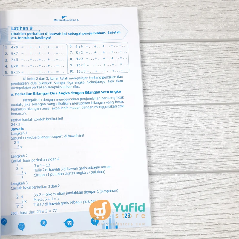 BUKU PELAJARAN 4 MATEMATIKA UNTUK TINGKAT DASAR (ATTUQA) - Image 7